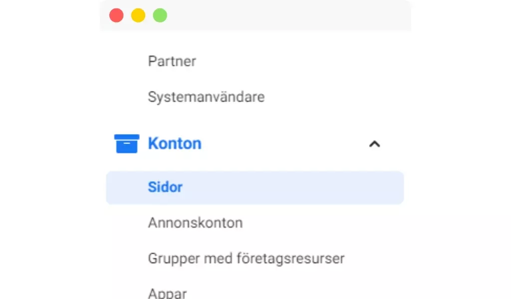 Annonsering sociala medier 3. Koppla ihop din Facebooksida med de resurser du vill anvanda Profit