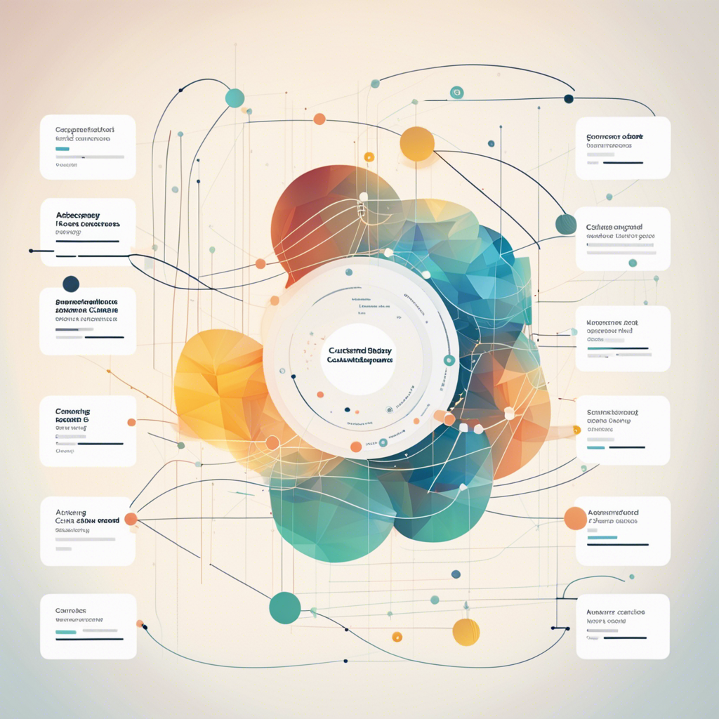 Customer journey, AI Illustration