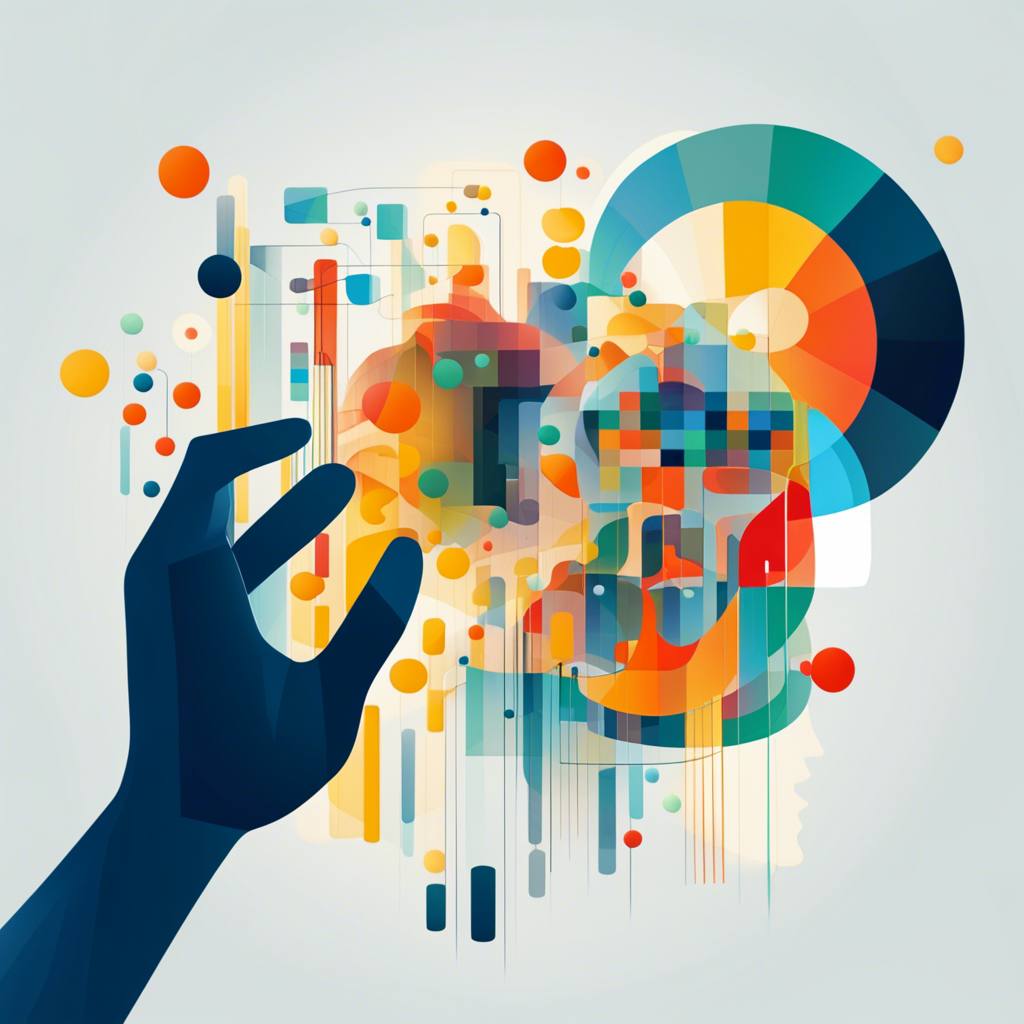 Customer segmentation, AI Illustration