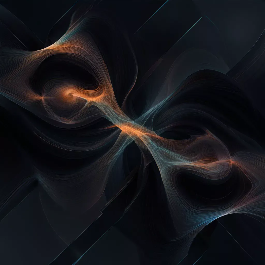 Dark post, AI Illustration