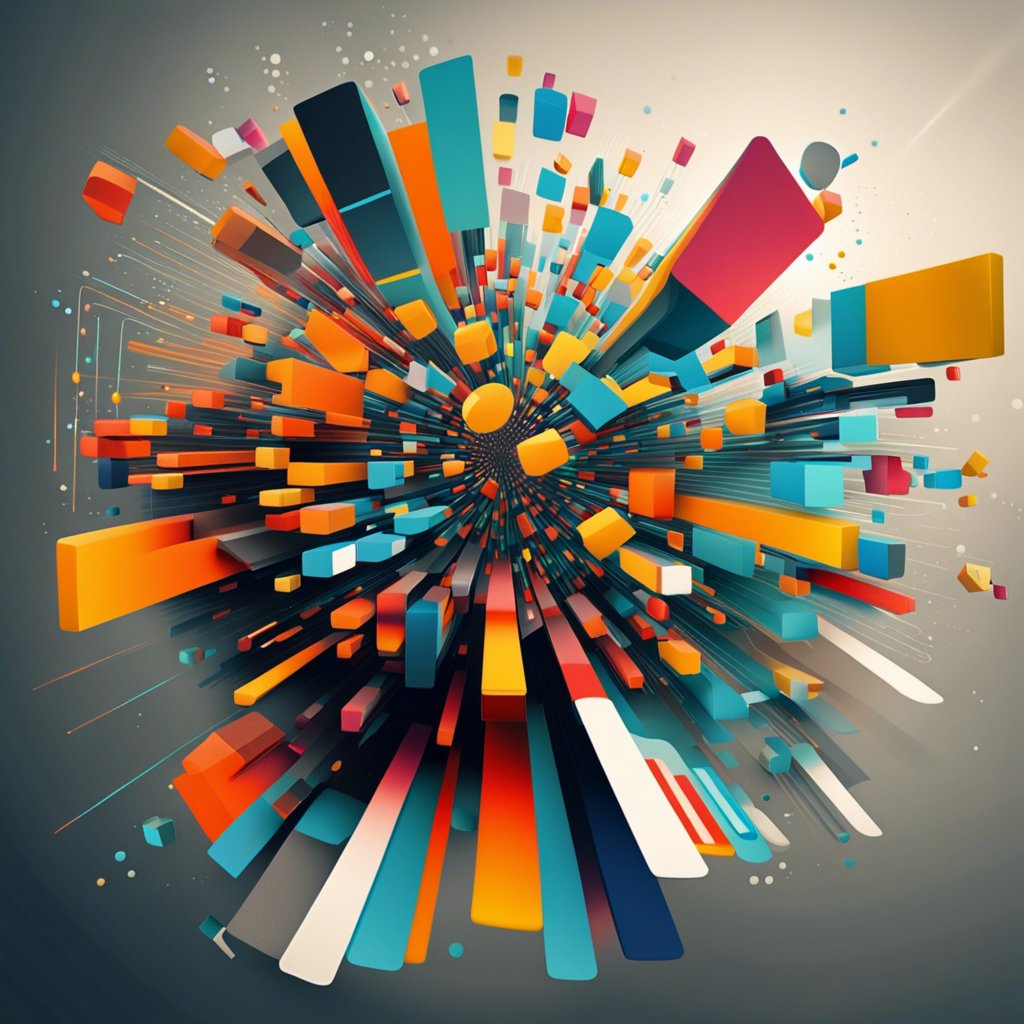 Digital marketing, AI Illustration