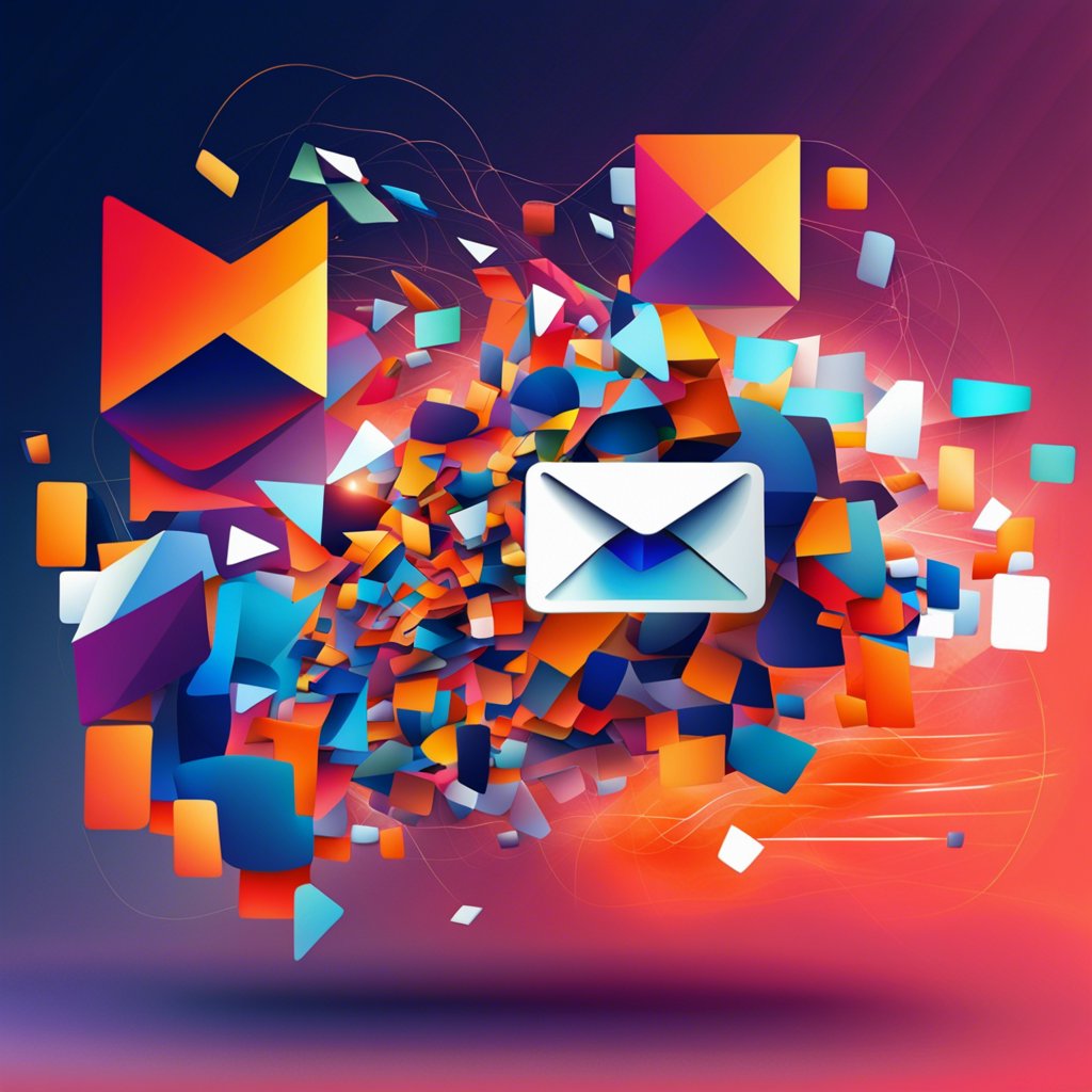 Email marketing, AI Illustration