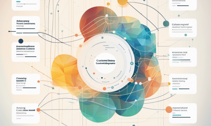 Customer journey, AI Illustration