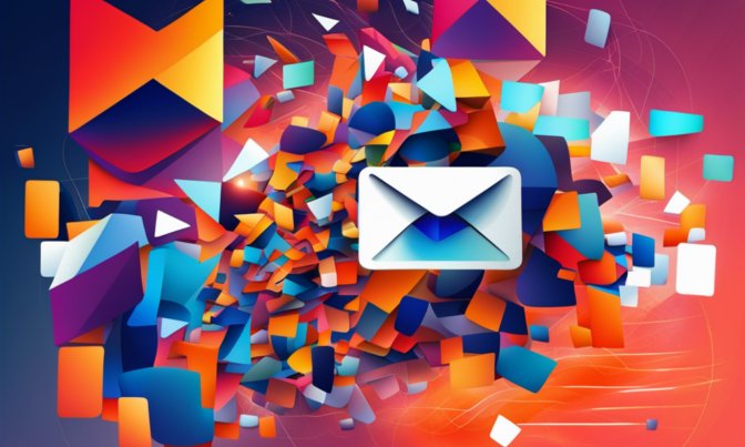 Email marketing, AI Illustration