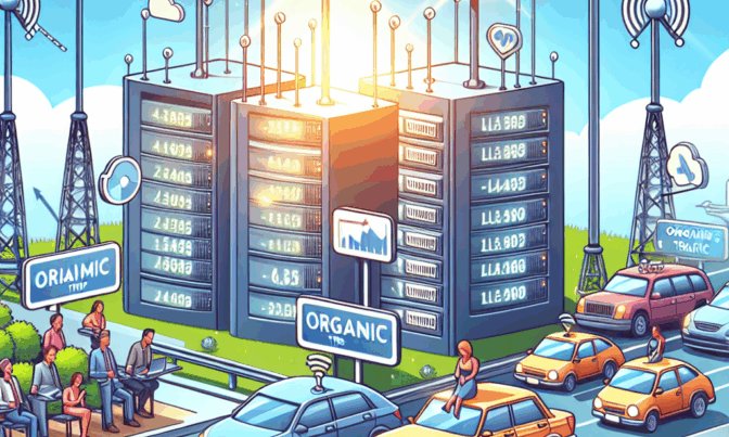 Bild till AI vs Organisk Trafik: 7 Överraskande Insikter [Studie 2025]