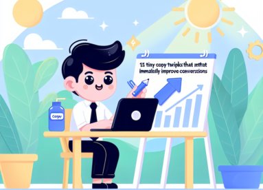 Bild till 15 små textförändringar som ökar konverteringar direkt