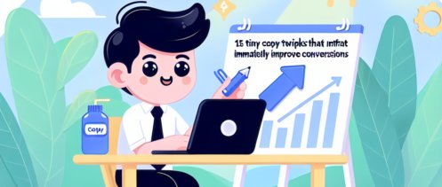 15 små textförändringar som ökar konverteringar direkt Bild till 15 små textförändringar som ökar konverteringar direkt
